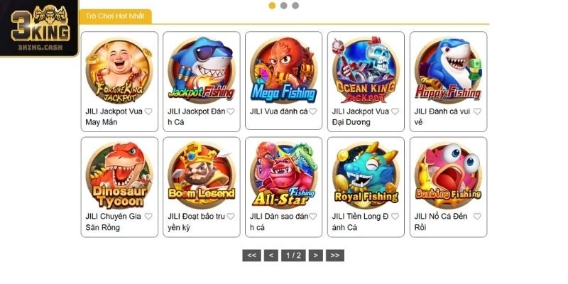 Khái quát về sảnh Bắn Cá JDB 3KING